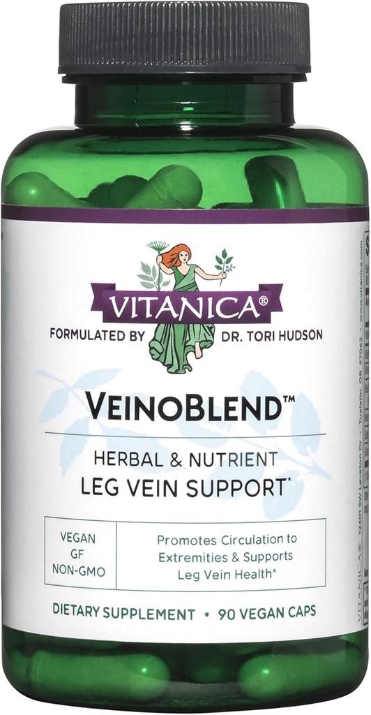 Vitanica, VeinoBlend, Vein Support, Vegan, 90 κάψουλες