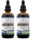 Tribe Cramp Bark USDA Organik | Alkol Özgür Tür, Yüksek Yeterlilik Herbal Drops | %100 sertifikalı Organik Cramp Bark (Viburnum Opulus)