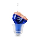 J20 Seniors Yetişkinler Gürültü-Cancelling için Yardımlar - Yaşlı Yardım Dinleme, İşitme Amplifier, Mini Sound Amplifier, Ear Sound Advancedr, Gürültü Azaltımı, Geliştirilmiş Konuşma, Geri Bildirim (Mavi, Left)