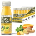 Sera Suyu Organik Fiery Ginger Wellness Shots 12Count 60 ml Cam Şişeler, Vegan & Gluten-Free Free