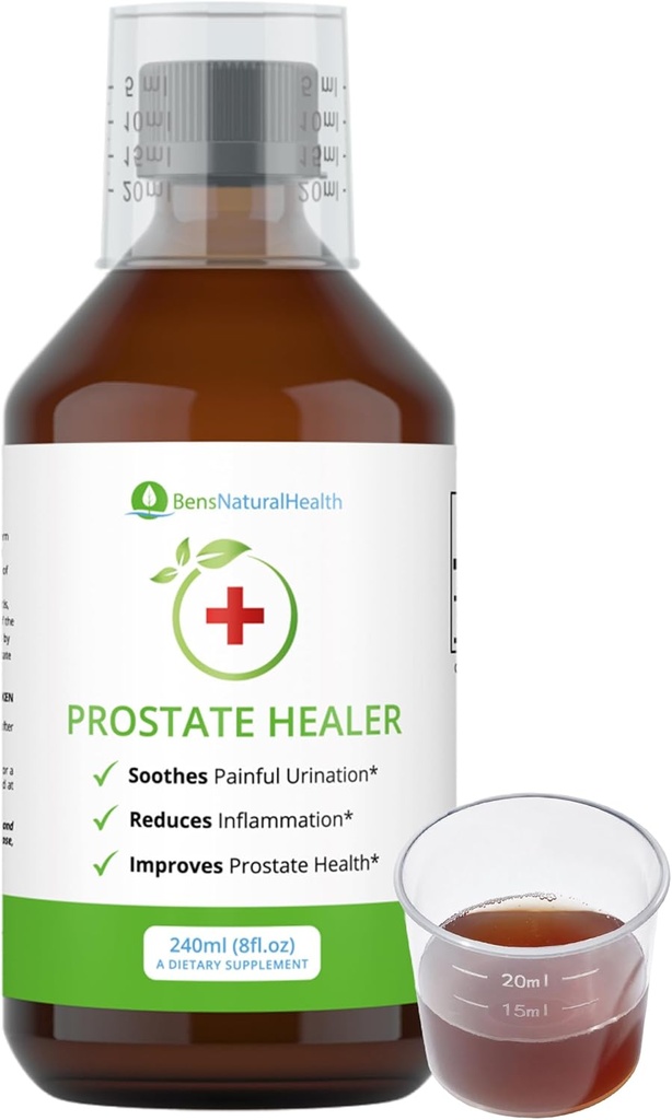 Ben Doğal Sağlık Prostate Healer, Prostate Support, Urinary Flow ve Bladder Health, 8 fl ozz