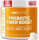 GOBIOTIX Fiber Supplement Toz, Digestive Health ve GLP-1 Desteği için Prebiyotikler ile, Gut Health & Debloat için Parlak Fiber, Keto, Vegan, Gluten & Sugar Free, 35 Services (1 Pack)