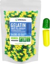 XPRS Nutra Μέγεθος 0 Κενές κάψουλες - 500 Count Empty Gelatin Κάψουλες - Χάπια για DIY Καψάκιο Γέμισμα - Pure Bovine Pill Gel Caps για Do-It-Yourself Συμπληρώματα (Πράσινη/Κίτρινη)