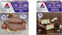 Atkins Endulge Crunchalicious Σοκολάτα Μπαρ 16 Count & Chocolate Coconut Bar 16 Count Bundle