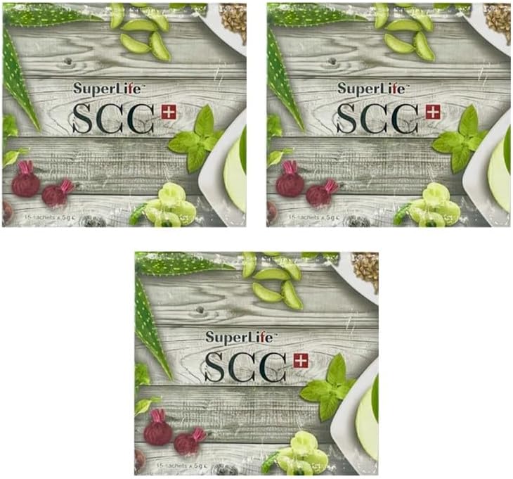 3 Packs Super Life Colon Care Fiber Probiyotiks Prebiyotiks Aid Digestion stc Fibre (15 Sachets/Box)
