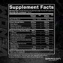 DRAGON PHARMA Venom Extreme Potency Pre-Workout, Laser Sharp Focus + Energy, Intense Performance, Proven Materialss for Advancedd Vasodilation & Endurance (40 Hizmet, Amerikan Suyu)