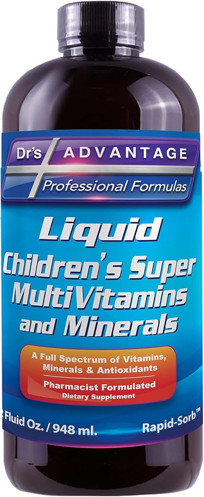 Υγρά Παιδικά Super MultiVitamins & Mineral 32oz