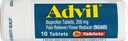 Advil Ağrı Reliever ve Ateşleme, Baş Ağrı için Ibuprofen 200 mg ile Ağrı Yardımı, Backache, Menstrual Pain and Joint Pain Relief - 10 Kaplamalı Tabletler