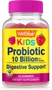Çocuklar Gummies için Probiyotikler - 10 Milyar CFU - Gut Health, Immune Health ve Digestive Support - Berry Flavor Chewable Supplement - Vegan, GMO, Gluten Free Kids Probiyotik -60 Gummies