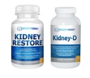 Kidney Rest & Kidney-D 2Pack Capsules for Kidney Support with Optimized Vitamin D Antioksis, Kidney Probiyotikleri, Foney için Bikarbonat