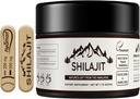 Shulajit Pure Himalayan with Fulvic Acid & 85+ Trace Minerals Shilajit for Men & Women Golden Grade A Shilajitwear Supplement with a Little Bitter Taste for Energy & Immunity - 50 Grams