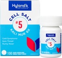 Hyland'ın No. 5 Hücre Salt Kali Mur 6X Tabletleri, Soğuk Tıp ve Sore Throat Relief, Natural Treatment of Colds, Sore Throats, Runny Nose ve Burns, Quick Discrypt Tabletleri, 100 Count