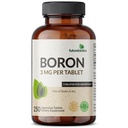 Futurebiyotiks Boron 3 mg, Vegetarian, Non-GMO, Chelated for Abxia, 250 Tablet
