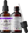 Blue Vervain Herb Organik Ekstraksiyon – Organik Blue Vervain Herb – Erkekler ve Kadınlar için Doğal Vervain Supplement – ABD'de Yapıldı - 2 oz