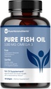 Pure Micronutrients - Omega 3 Fish Oil Supplement, EPA/DHA Fatty Asits, Burpless Fish Oil Supplements with Lemon - Heart, Eye, Brain & Immune Support - 90 Softgels