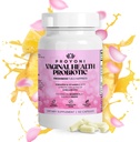 Kadınlar için Vaginal Probiyotikler, Vaginal Health Supplement - pH Dengesi için 6 Milyar CFU Probiyotik, Sağlıklı Vaginal Odor & Vaginal Flora'yı Teşvik, 60 (Kap 1)