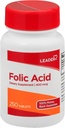 Leader Folic Acid 400MCG Δισκία 250 Ct. Απαραίτητο για την ανάπτυξη & ανάπτυξη κυττάρων