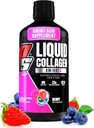 PROSUPPS Amino23 Liquid Collagen Shots, Berry - Collagen Peptide Post Συμπληρώματα προπόνησης Υποστηρίζει υγιή γήρανση, αρθρώσεις, δέρμα & μαλλιά - Χωρίς γλουτένη & Zero Ζάχαρη - 16 Υπηρεσίες
