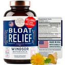 Bloat Relief Probiyotik ve Digestive Enzymes - Anti Bloating Turmeric, Fennel, Bromelain IBS Supplement - Detox Debloat Capsules Gas - Kadınlar ve Erkekler için Bloating Relief - 30 Gut Health Pills