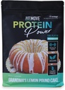 Just Move Protien - Grandma's Lemon Pound Kek - Vegan (Plant Temel), Organik, Süt Ücretsiz, Soy Free, Gluten Free, Keto, Peanut Free, 20g Protein, Low Carb, Non GMO (17.2 Oz)