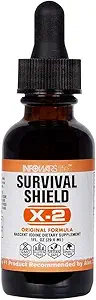 Infowars/Infowar's Life - Survival Shield X-2 Nascent Iodine (1 oz) / ABD / Same Day Ship
