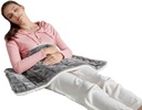 Dönem Cramps ve Back Pain için Ağırlıklı Isıtma Pad, XL Isıtmalı 17"x33", Yıkama için Elektrik Isıtmalı Pad, 4.9LB 4 Isıtma Seviyeleri, Dorm Room Essentials,Makine Yıkılabilir