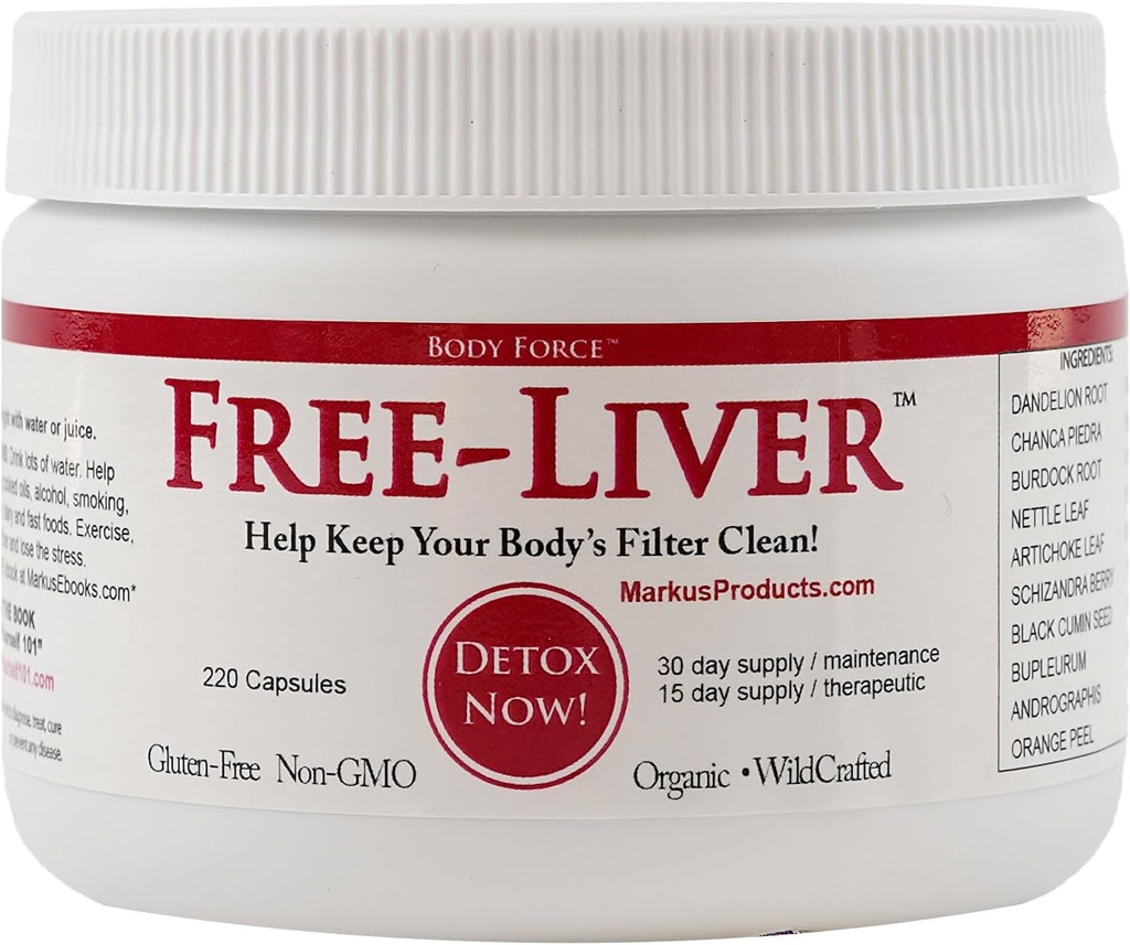 Body Force Liver Formula Κάψουλες από Markus