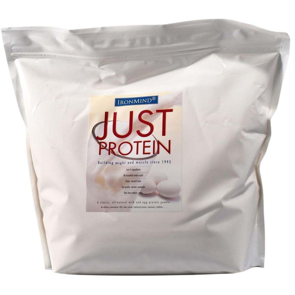IronMind Just protein – 5 Pound Classic Milk and Egg Supplement Toz, Vanilla, Non-GMO, Nomixs – 18g Protein, 80 Hizmet