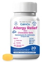 CalmCo Yetişkin Antihishistamin ile Gummy Bites - Sneezing için Kullanılabilir Antihistamin, Runny Nose & Itchy Eyes, Nighttime Antivirüs Tıp 12+, Fantasy Fruit Flavor, 20 Count