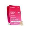 ZENERGY Enerji Oral Strips - Mint Flavor | 40 mg Caffeine + 30mg L-Theanine +% 100 B6 & B12 | 0 Sugar, 0 Calories, 0 Gluten, 0partame, Vegan, Plant-Based, Instant Action | 1 Tin = 30 Strips