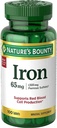 Iron 65mg, 325 mg Ferrous Sulfate, 100 Tablet, ...