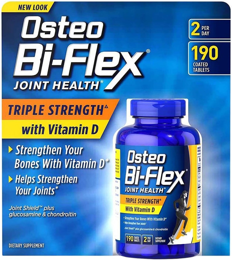 Osteo Bi-Flex Triple Strength with Vitamin D (220 Kont)