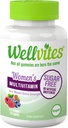 Wellvites Sugar Free Multivitamin Gummies for Women with Biotin, Vegan, Non-GMO - Kadınlar için Vitaminler, A, B6 ve B12, No Yapay Sweeteners, Gluten-Free,60 Kont (30 Day Supply)