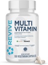 Revive MD Multi-Vitamin συμπλήρωμα για άνδρες και γυναίκες – Καθημερινή πολυβιταμίνες υποστηρίζει την ενέργεια, την ανοσία και τη συνολική υγεία με τις βασικές βιταμίνες, NAC, ψευδάργυρο, μαγνήσιο & περισσότερα (60 κάψουλες, 30 εξυπηρετούν)
