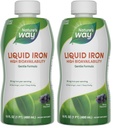 Nature's Way Liquid Iron, The Daily Value of Iron, Sugar Free, Berry Flavored, 16 Fl. Oz. (Pack of 2)