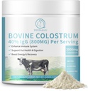 Bovine Colostrum Supplement 2000 mg, Colostrum Toz% 40 IgG Immunoglobulins for Immune Support, Hair growth, Gut Health, Muscle, Energy - 100% Grass Fed, Gluten-Free, Non-GMO, 120 Grams
