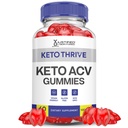 Keto Thrive Keto ACV Gummies Advanced Formula 1000MG Keto Thrive Keto Gummies Apple Cider Vinegar Formulated with Ρόδι με σκόνη χυμού τεύτλων B12 Vegan Non GMO 60 Gummys
