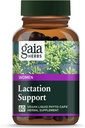 Gaia Herbs Lactation Support - Hemşirelik Anneleri'nde Kadın Sütün Sağlıklı Üretimini Destekler* - Fenugreek Tohum, Fennel Tohum ve Raspberry Leaf - 60 Vegan Sıvı Phyto-Capsules (20-Day Supply)