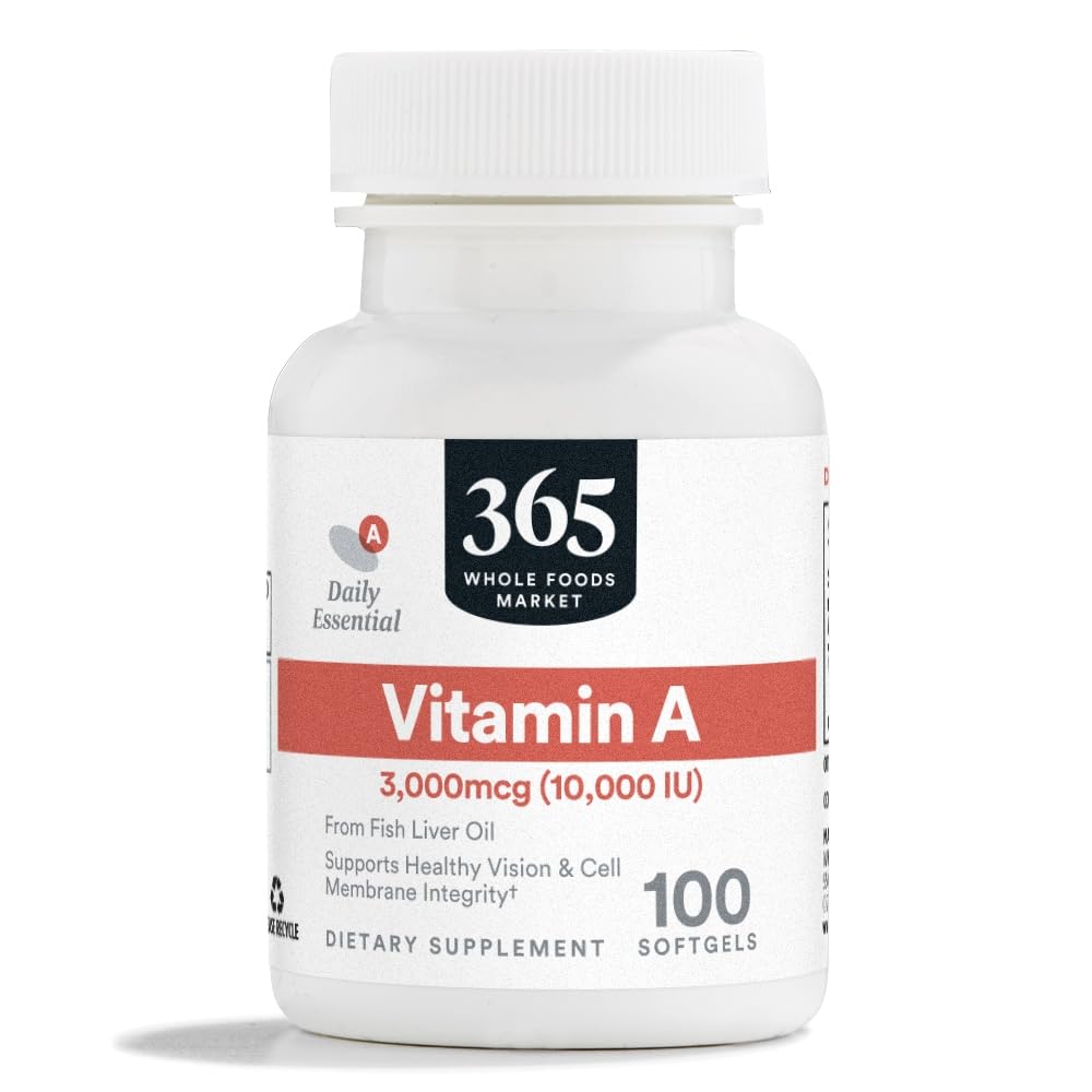 365 by Whole Foods Market, A 10.000 IU, 100 CT