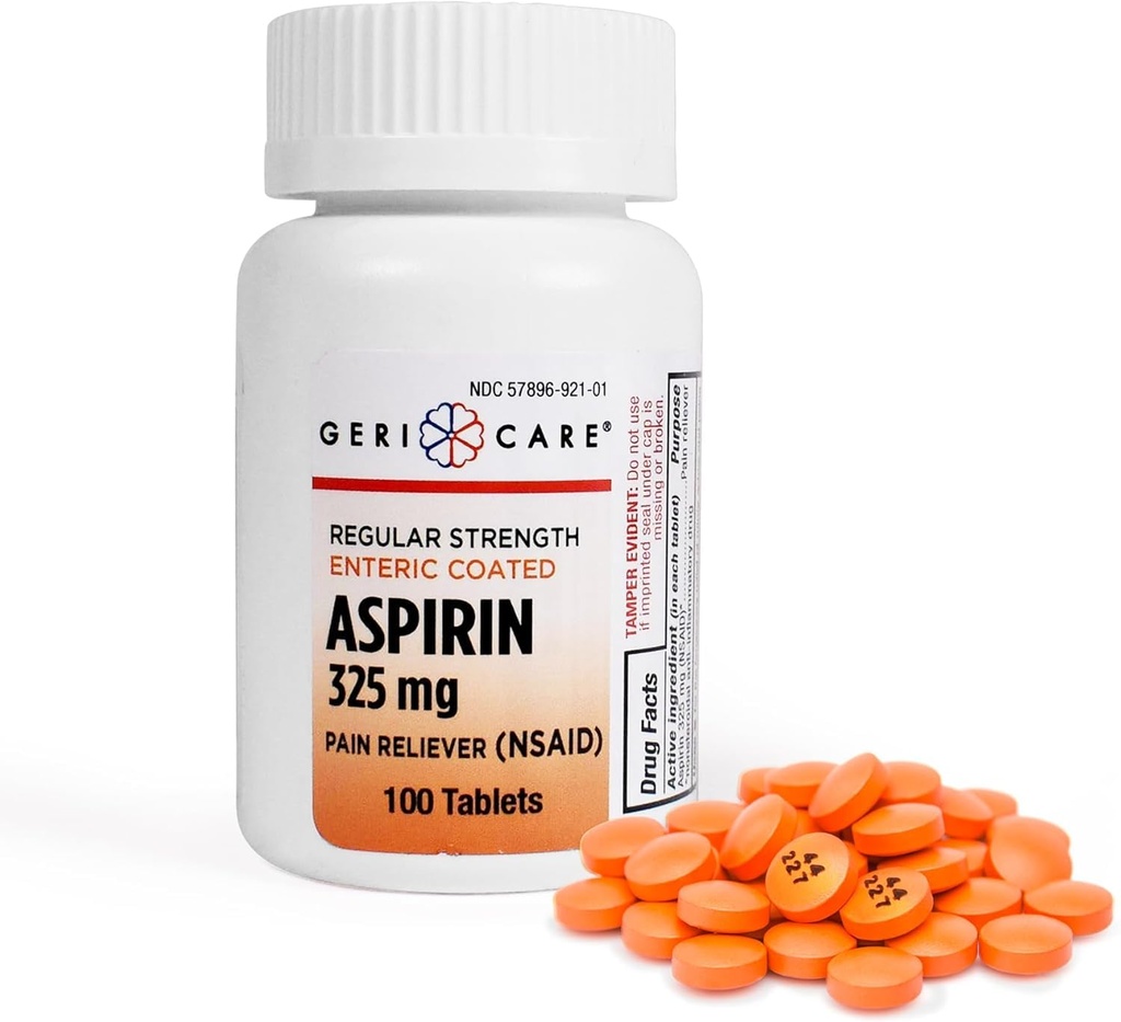 GeriCare- NSAID Pain Reliever & Ateşleme Preache Arthritis Menstrual & Kas Ağrısı için Yetişkinler Düzenli Güç aspirini için aşırı derecede dirençli aspirinler