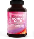 BioEmblem Women's Multivitamin - Immunity, Energy, Hair, Skin A, B12, B6, D3, Biotin, Iron, Magnezyum, Collagen ve Veggie Mixs - Gluten Free - 90 Capsules