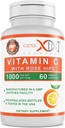 Genx Formulas 1000 Vitamin mg C ile Rose HIPS (60 Capsules) Sağlıklı Immune System - Non-GMO, Gluten Free, Vegan (60 Day Supply)