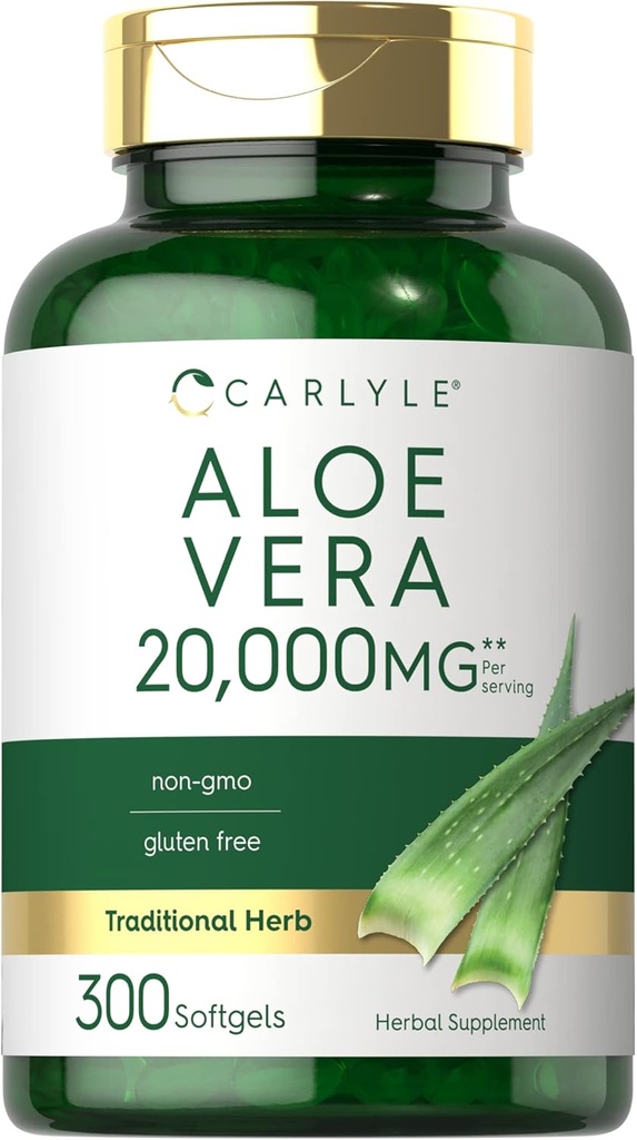 Carlyle Aloe Vera Softgel Κάψουλες 20.000mg 