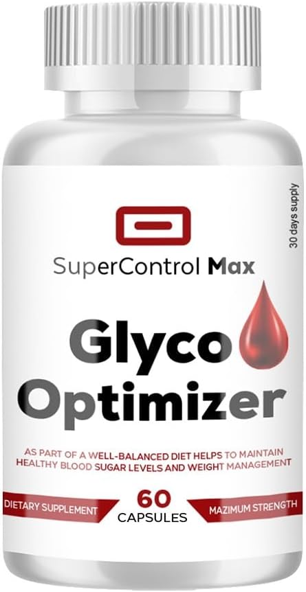 Super Control Max Glyco Optimizer - Super Control Max Glycogen Support - Glyco Optimize Pills (60 Capsules - 1 Ay Supply)