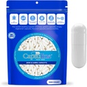 Capsuline Uzunluk 0 - Renkli Beyaz Boş Gelatin Capsules - 1000 Kont - Boş Gel Pill Capsules - DIY Pure Bovine Pill Capsule - Boş Caps - Kosher - Non-GMO sertifikalı