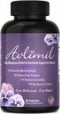 Avlimil® Hormon Denge & Menopause Support | Mood Swings, Hot Flashes, Night Sweats ve Irritability - Isoflavones, Black Cohosh, Raspberry, Valerian, Sage, Red Clover, Lemon Balm - 1-Month