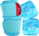 Comfytemp Büyük Diz Buz Paketi ile 2 Gel Soft Cold Pack, Meniscus Tear, Ortak Ağrı Yardımı, Arthritis, ACL, After Surgery Get Well Things, Men Women Run Gear