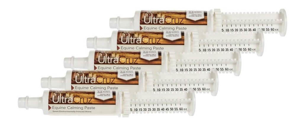 UltraCruz-sc-516023 συμπλήρωμα ηρεμίας για άλογα, 6 X 60 ml, επικόλληση