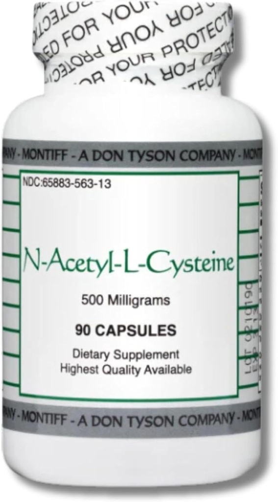MindEyes N-Acetyl-L-Cysteine NAC 500 mg Supplement (90 Capsules)