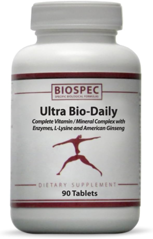 Ultra Bio-Daily – Yüksek Lisans Multivitamin Multimineral Kompleksi w / Eklenmiş Nutrient Destek